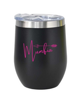 Black Wine Tumbler